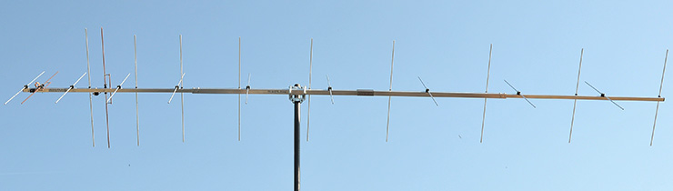 144 MHz XPOL antenna pa144-xpol-20-6b wide band