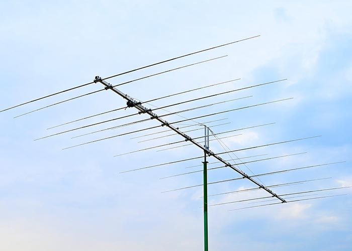 15m 10m 6m Two Coonector 3 Band Yagi Antenna HF VHF PA21-28-50-21-12HD