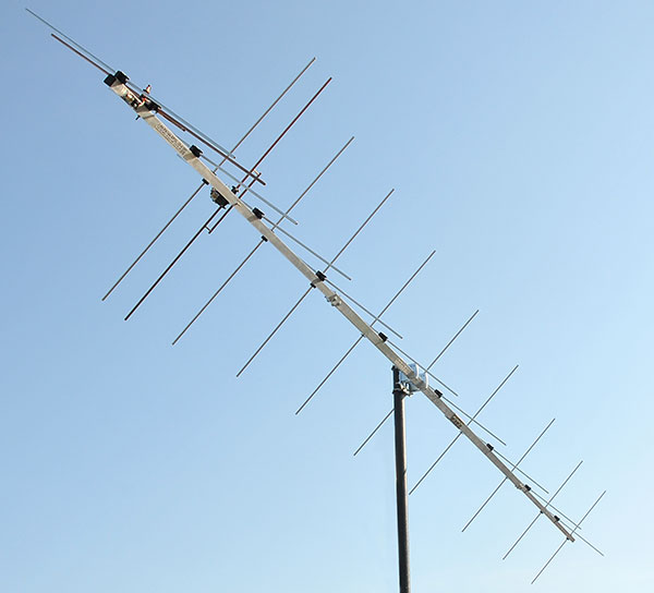  2 meter XPOL antenna high suppression of side lobes