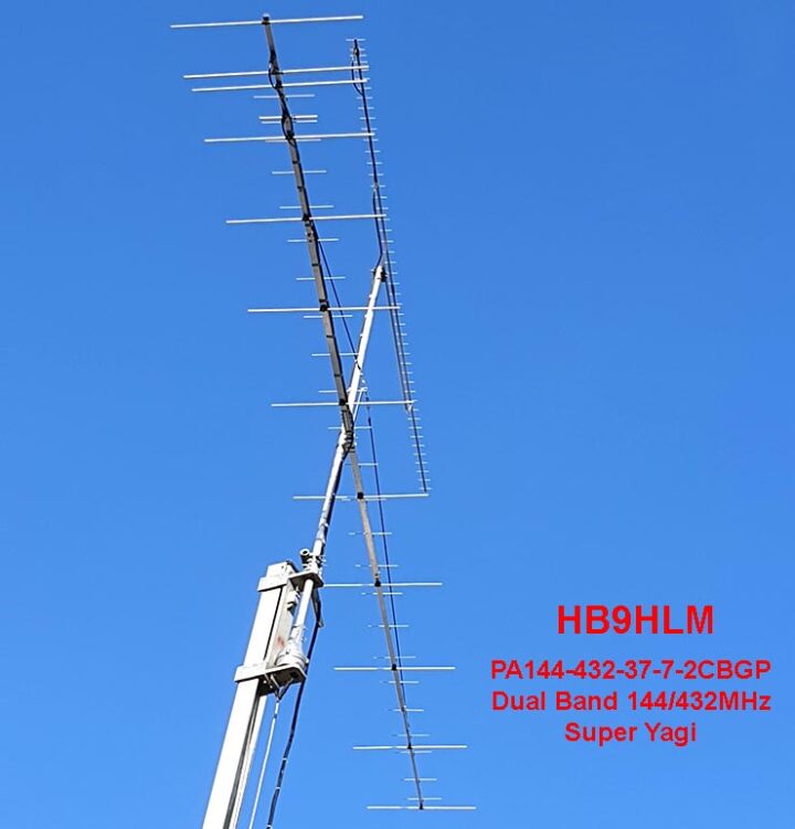 Hb9hlm Review Of Pa144 432 37 7 2cbgp Dual Band 2m 70cm Yagi