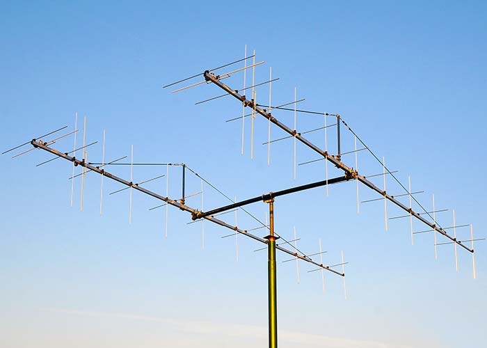 2m CROSS Yagi Antenna ARI EME Contest Winner PA144-CROSS-22-6AGP