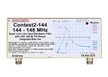 2m IC9700 Preamplifier With 300W Relays Contest2-144