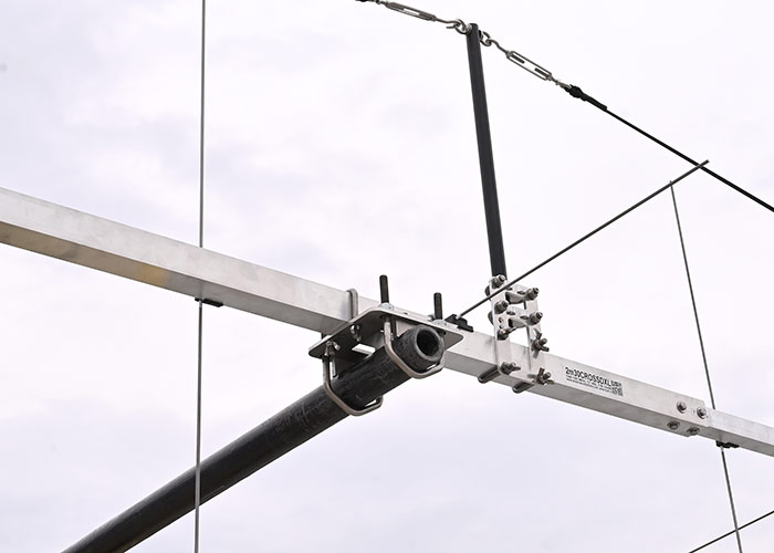 2m CROSS Antenna Horizontal Bracket and Support