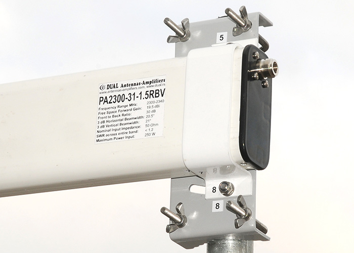 13cm High Gain Vertical Polarization Yagi Antenna 13cm31DXVP