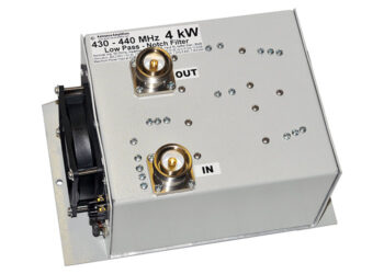 70cm 430-450MHz LowPass-Notch Filter 4000W