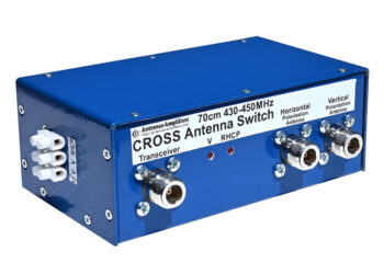 70cm CROSS Antenna 1200W Polarization Switch H-V-RHCP