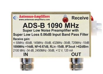 ADS-B 1090MHz Preamplifier Low Noise