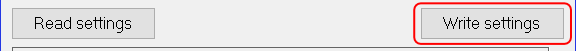 Advanced Sequencer Write Settings