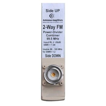 FM Radio 88-108MHz 2-Way Power splitter divider 7/16 DIN input