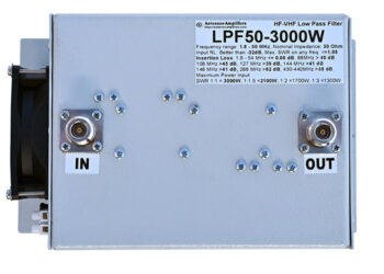 HF and 6m Low Pass Filter LPF50-3000W
