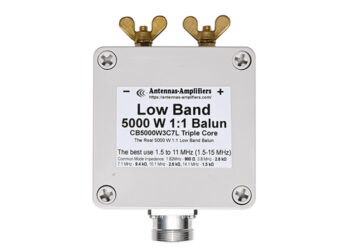 LowBand 1:1 Common Mode Choke 5000W Balun