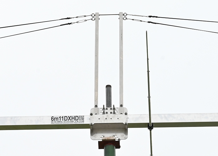 The Worlds Biggest And Best 6m Antenna 6m11DXHD Bracket View