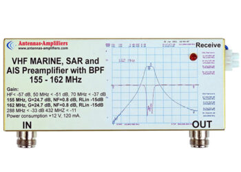 VHF MARINE SAR AIS Preamplifier
