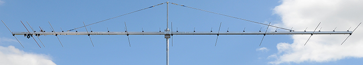 Dual Band 2connector 2m 70cm High Gain Antenna - PA144-432-34-6-2CBGP