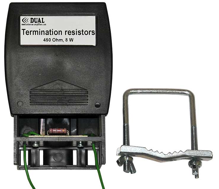 Beverage-Box-Termination-Resistor-450Ohm-8W