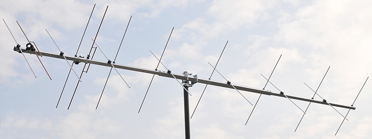 2m low noise MS EME Tropo antenna for expedition PA144-XPOL-16-4.5