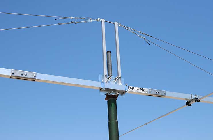 Strong Heavy Duty 10 meter antenna with 7 Elements