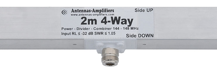 2Meter-Splitter-Combiner-Low-Losses-4Way-Divider