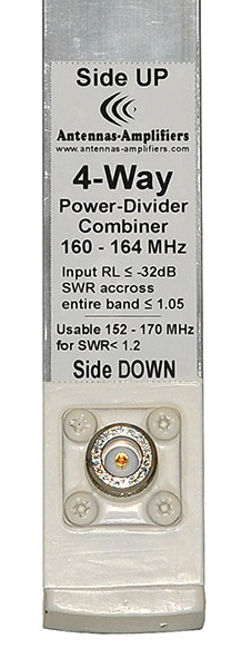 AIS 162 MHz Power-Divider-4-Way-Marine-Automatic-Identification-System