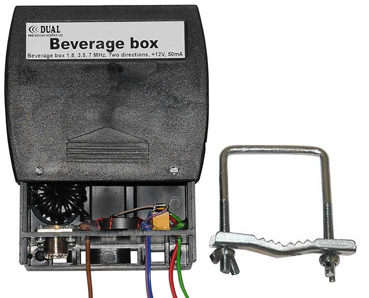 Beverage box 1.8, 3.5, 7 MHz two directions