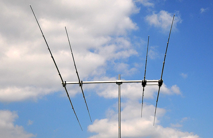 PA18-24-4-2.5HD Two band WARC antenna 17 and 12m
