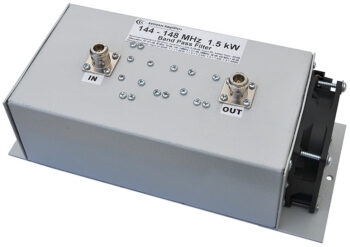144 - 148 MHz, 2 Meter band High Power Bandpass Filter 1500W