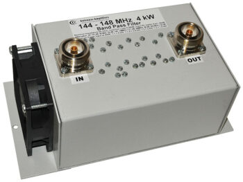 144 - 148 MHz, 2 Meter band High Power Bandpass Filter 4000W