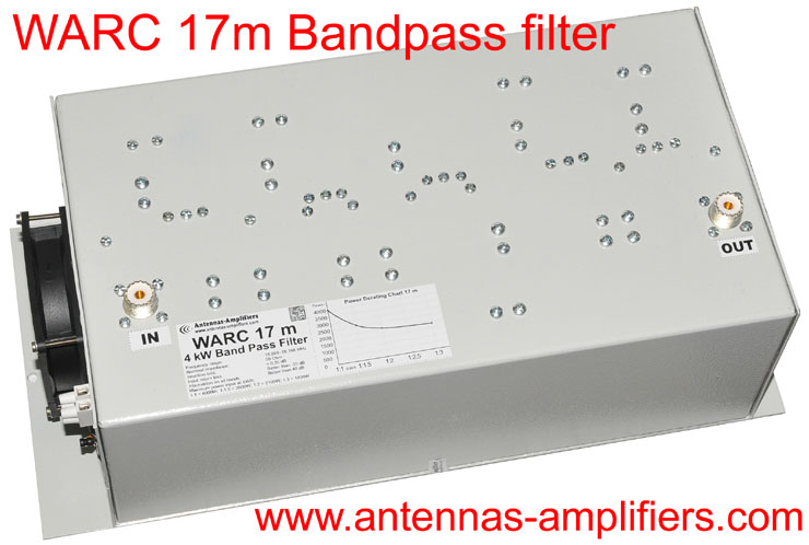 WARC 17 Meter Band-Pass Filter